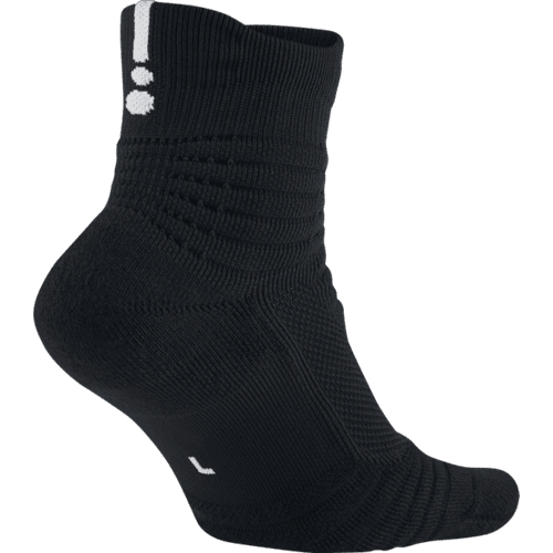 Nike Elite Versatility Basketball Mid Socks Black/Black - SX5370
