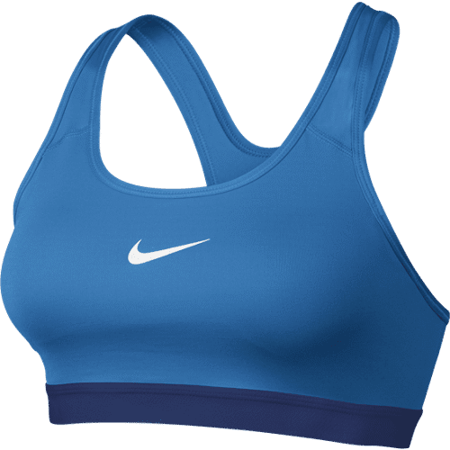 Check out Nike Pro Classic Padded Sports Bra - 823312-100 - by  Nike in white / black in Bras - Women - Underwear - Clothing - Bras,  FITNESS/WORKOUT, at .