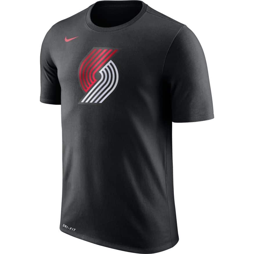 Men's Nike Dri-FIT NBA T-Shirt Trail Blazers Logo CK8405-010 