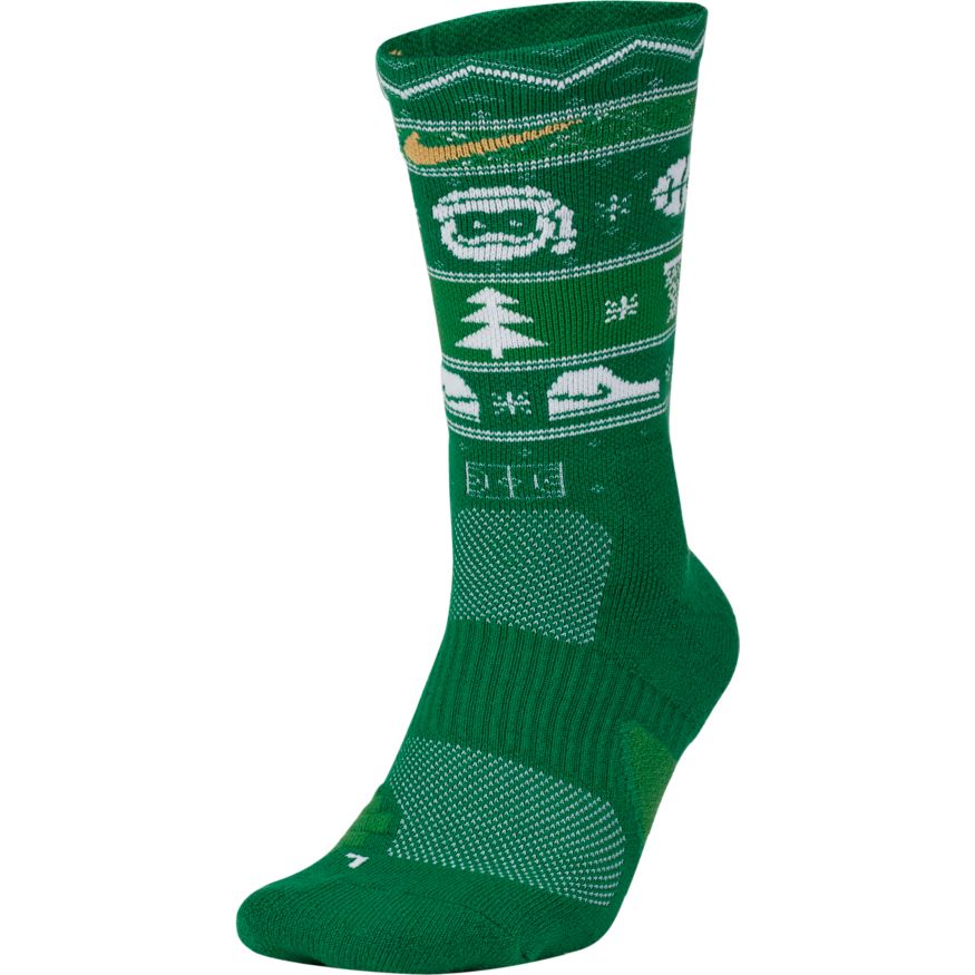 Lebron Elite Socks Christmas