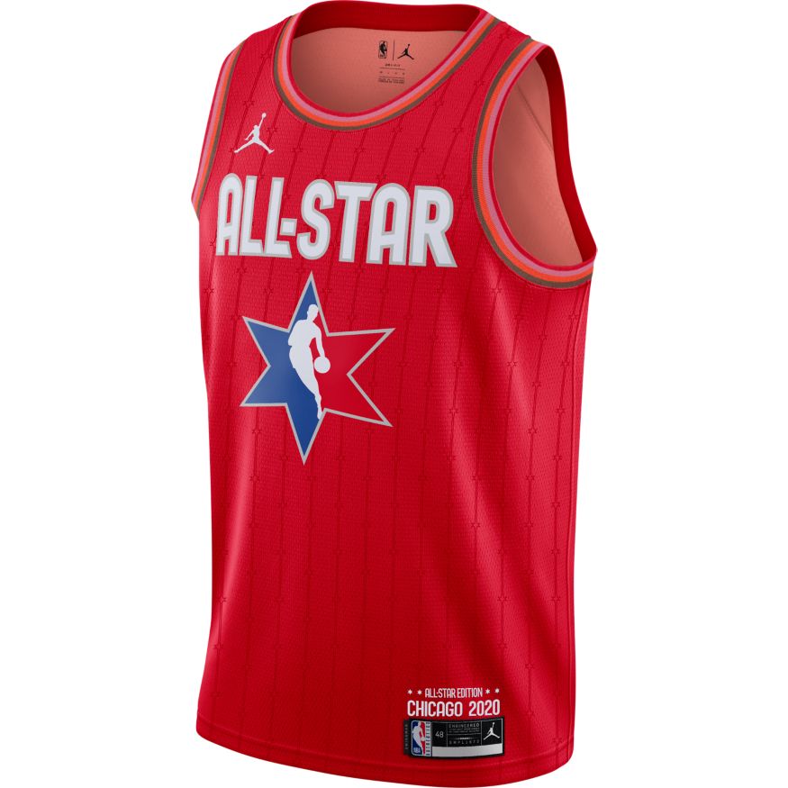 Men's Luka Doncic Jordan Brand Maroon 2022 NBA All-Star Game Swingman ...