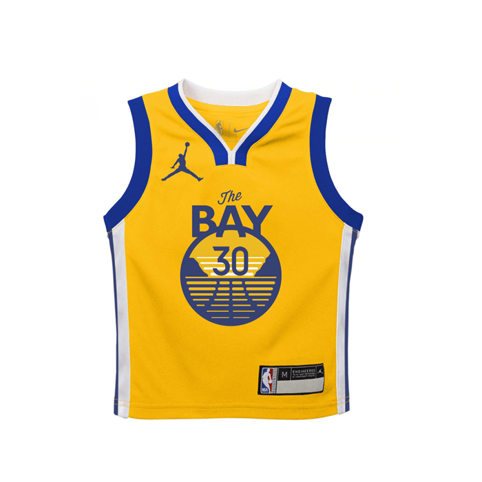 Maillot MVP Swingman des Golden State Warriors Nike Stephen Curry pour  homme - Édition Statement - Blanc