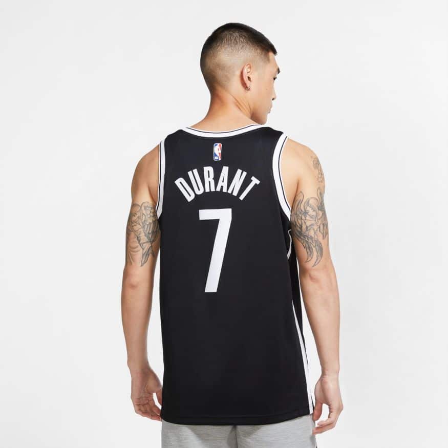 Nike Kevin Durant White Brooklyn Nets 2020/21 Swingman Jersey