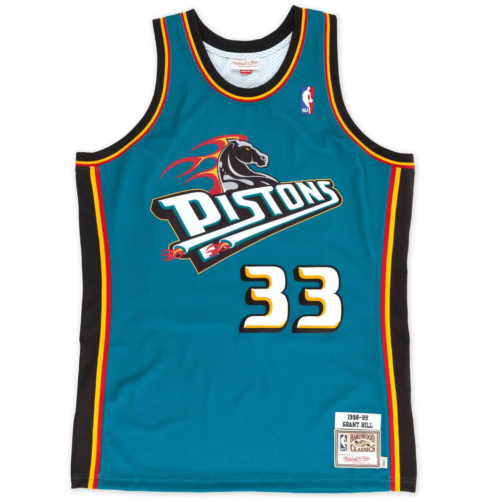 Grant Hill Detroit Pistons Jersey - Mitchell & Ness