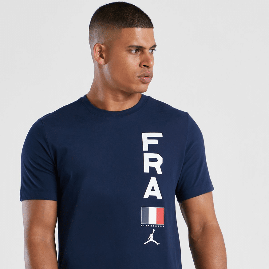Basketball T-Shirt France Jordan Dri 