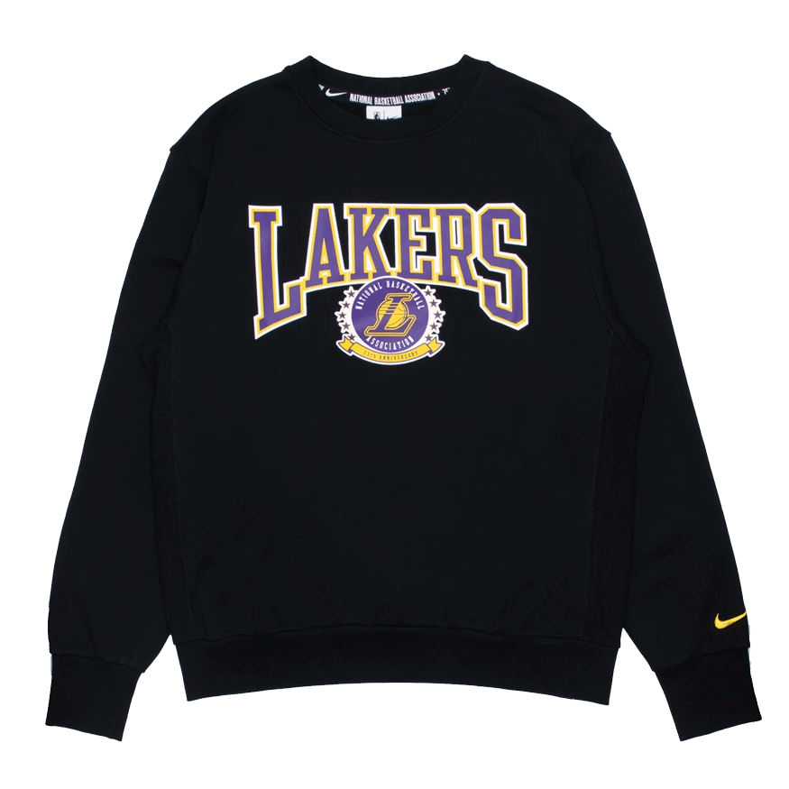 NBA Fleece Crew Sweatshirt Los Angeles Lakers 