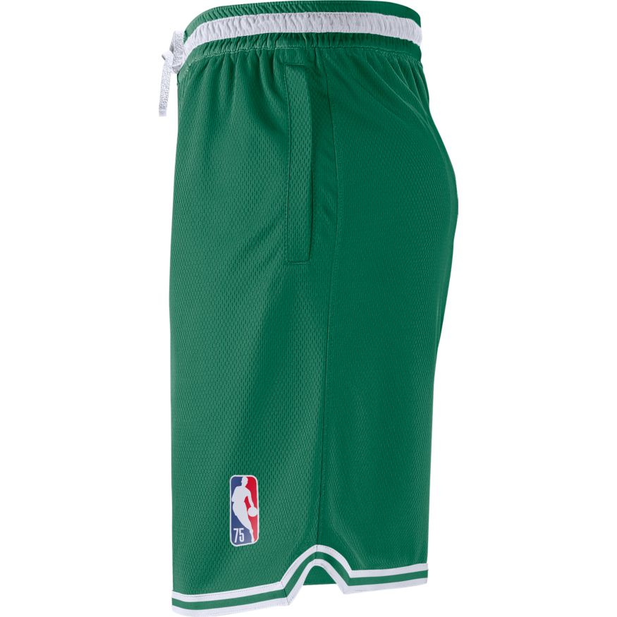 Nike Men's Boston Celtics Courtside Shorts White Clover Gold Sz M  930663-100