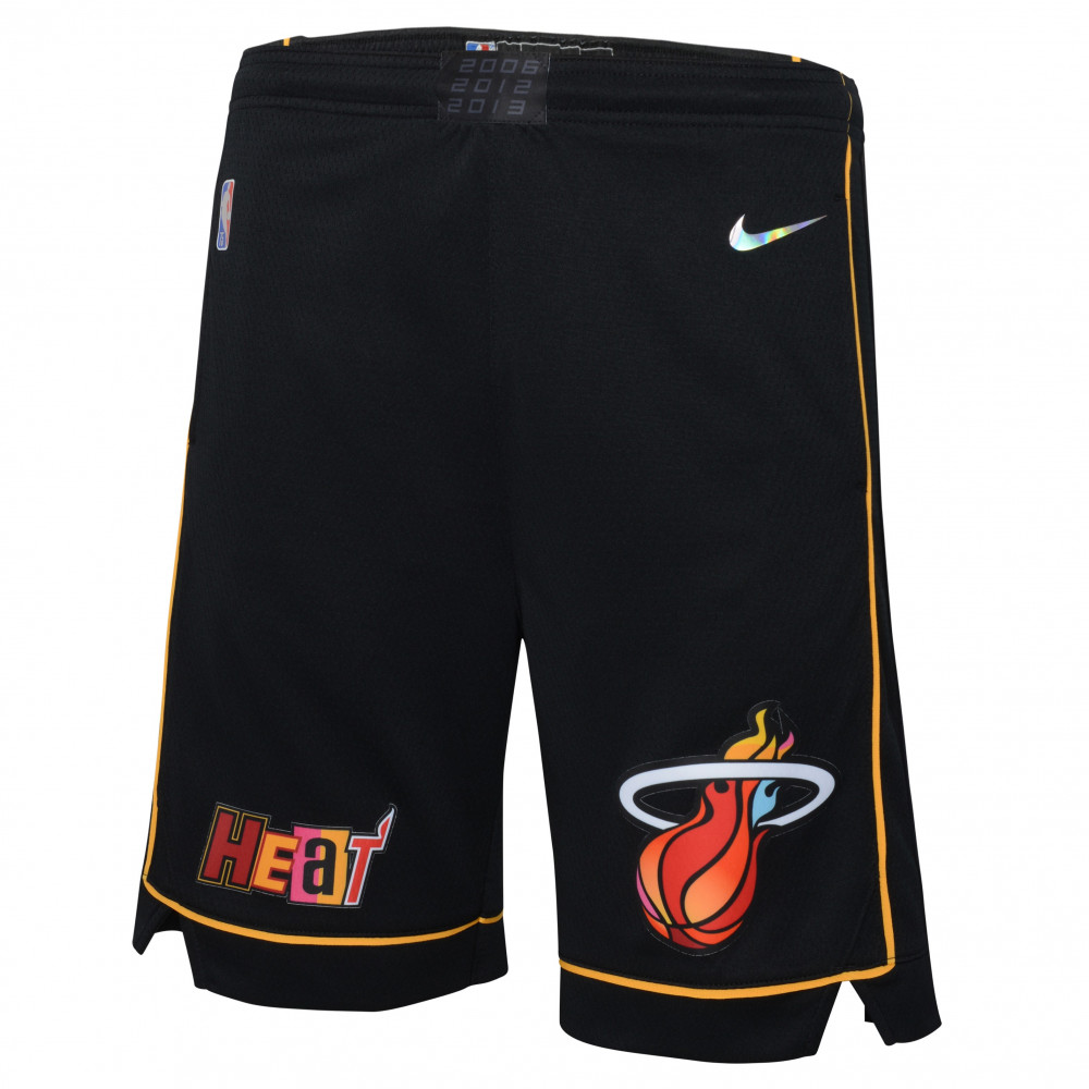 Pericia Reposición Emociónate Miami Heat City Edition Kids Nike Swingman Short | BaskeTTemple