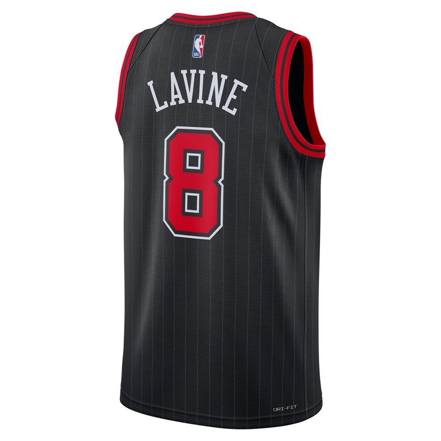 Zach LaVine Chicago Bulls Nike Icon Edition Swingman Big Kids' NBA Jersey.