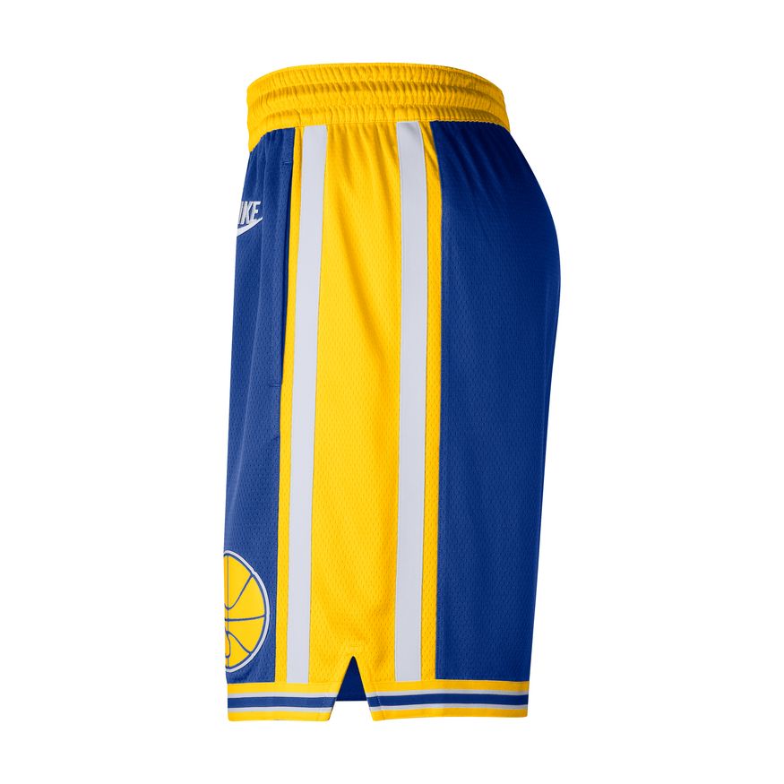 Nike / Women's Golden State Warriors Yellow Courtside Shorts