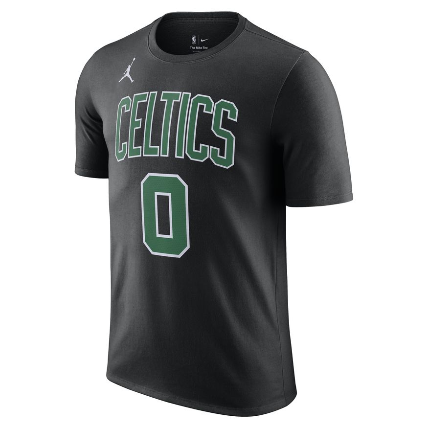 Youth Boston Celtics Jordan Brand Black Courtside Statement Edition Fleece  Pants