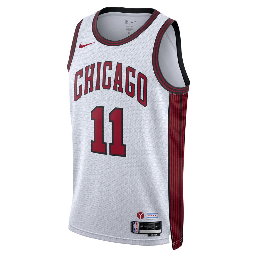 Chicago Bulls NBA City Edition Uniform: an homage to icons