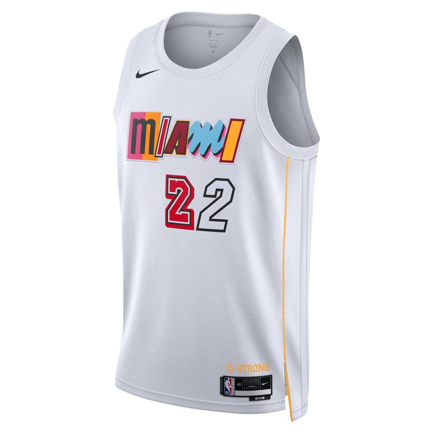pasar por alto pubertad Factor malo Jimmy Butler Miami Heat City Edition Nike Dri-FIT NBA Swingman Jersey  DO9599-100 | BaskeTTemple