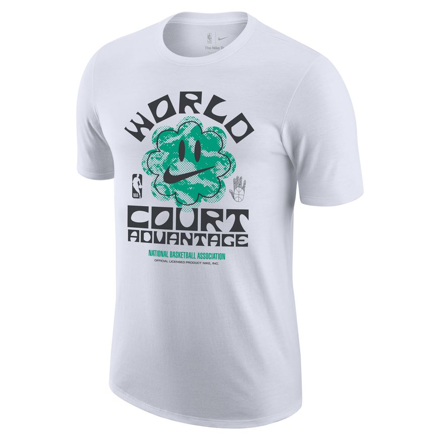 New York Knicks Jordan Courtside Max 90 T-Shirt - White - Mens